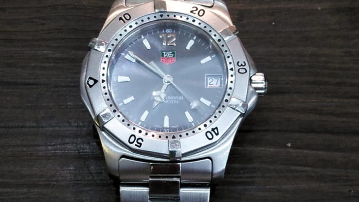 豊中庄内時計電池交換タグホイヤー TAG Heuer 時計修理
