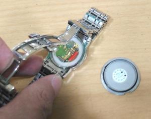 バーバリー時計の電池交換