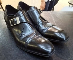 紳士靴の修理