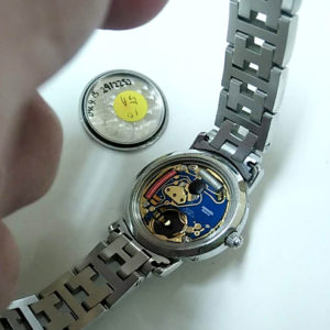 エルメス Hermes クリッパー 時計の電池交換